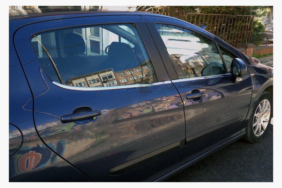 Peugeot 308 2007–2013 Okenske letve (4 kos, nerjaveče jeklo) Image