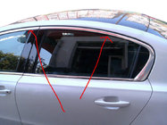 Peugeot 508 2010–2018 Zgornja okenska letev (Sedan, nerjavno jeklo) fotografija 1