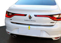 Renault Megane IV 2016–2025 Kromirana obroba roba pokrova prtljažnika (Sedan, nerjaveče jeklo) OmsaLine - italijansko nerjavno jeklo fotografija 1