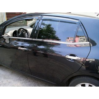 Okenske letve (4 kos, nerjaveče jeklo) Toyota Auris 2007–2012 fotografija 1