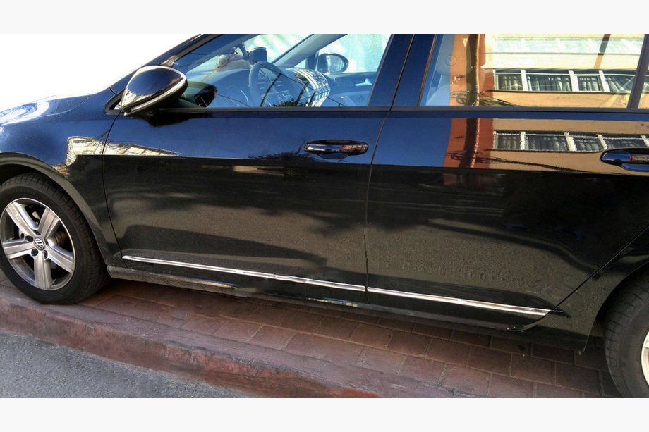 Volkswagen Golf 7/E-Golf 2012–2020 Letve na vratih (4 kos, nerjaveče jeklo) Image