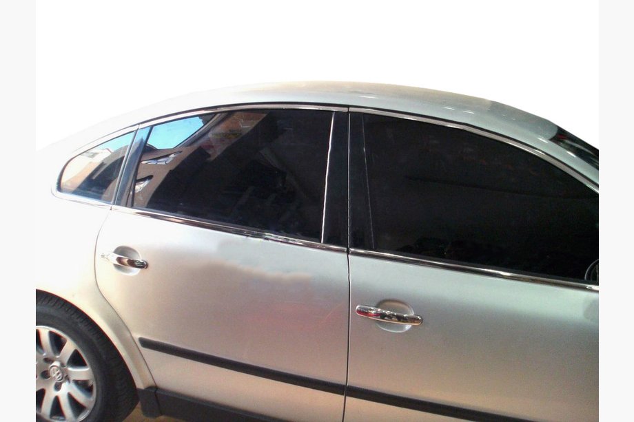 Volkswagen Passat B5 1997–2005 Zgornja okrasna letev (6 kos, nerjavno jeklo) Image