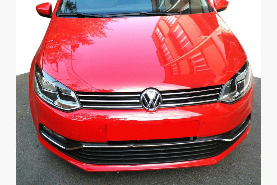 Volkswagen Polo 2010–2017 Nerjaveče okrasne letvice za masko HB (2014↗) Image