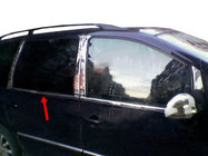 Seat Alhambra 1996–2010 Okenske obrobe (4 kosi, nerjavno jeklo) fotografija 4