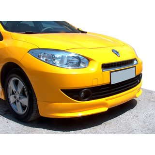 Sprednji spodnji lip spojler (za lakiranje) Renault Fluence 2009–2016 fotografija 1