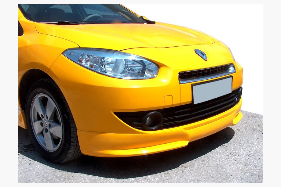 Renault Fluence 2009–2016 Sprednji spodnji lip spojler (za lakiranje) Image