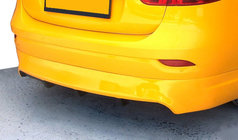 Renault Fluence 2009–2016 Zadnji spodnji dodatek (za lakiranje) fotografija 1