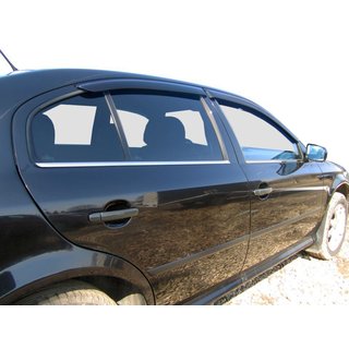 Okenske obrobe (4 kosi, nerjavno jeklo) Skoda Octavia I Tour A4 1996–2010 fotografija 1