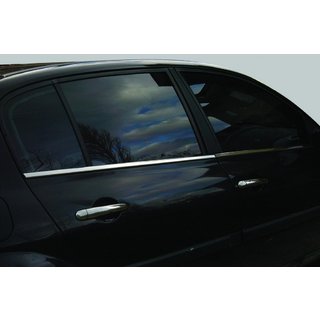 Zunanja okenska obroba (4 kosi, inox) Renault Megane II 2004–2009 fotografija 4
