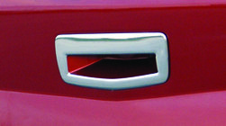 Renault Megane II 2004–2009 Okrasna obloga kljuke prtljažnika (SD, nerjavno jeklo) fotografija 1