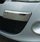 Renault Megane III 2009–2016 Kotne zaščitne letvice za sprednji odbijač 2008-2011 (nerjavno jeklo) fotografija 2