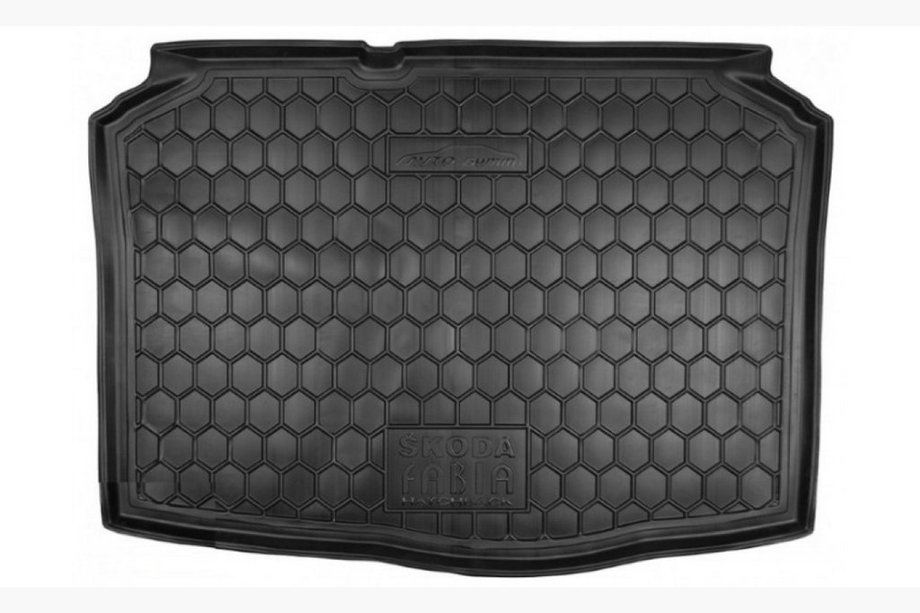 Skoda Fabia 2007–2014 Gumijasta kadica za prtljažnik HB (Autogumm, guma) Image