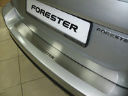 Subaru Forester 2008–2013 Okrasna letev za zadnji odbijač NataNika (nerjaveče jeklo) fotografija 1
