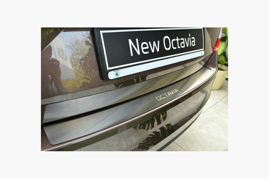 Skoda Octavia III A7 2013–2019 Nerjaveča letev za zadnji odbijač Nataniko Limuzina Image