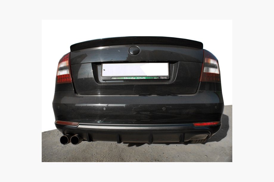 Skoda Octavia II A5 2006–2010 NOVO!!! Zadnji difuzor (za lakiranje) Image