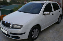 Skoda Fabia 2000–2007 Pokrovi ogledal 2006↗ (2 kos, nerj. jeklo) fotografija 4