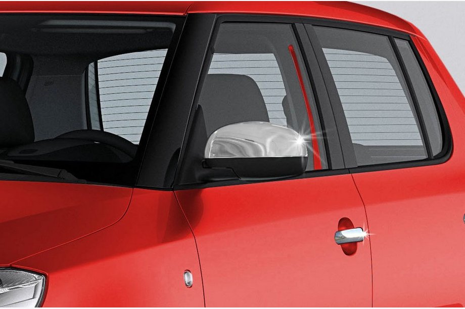 Seat Toledo 2012–2019 Kromirani pokrovi vzvratnih ogledal (2 kosa, nerjaveče jeklo) Image