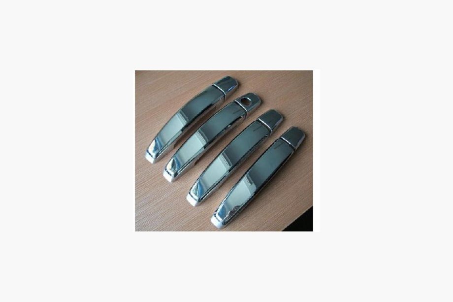 Ssang Yong Rodius Kromirani pokrovi vratnih kljuk (4 kosi, plastika) Image