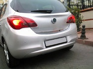 Opel Corsa E 2015–2019 Nerjaveča zaščitna letvica roba prtljažnika fotografija 1