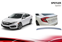 Honda Civic Limuzina X 2016–2021 Spojler Niken V1 (za lakiranje) fotografija 1