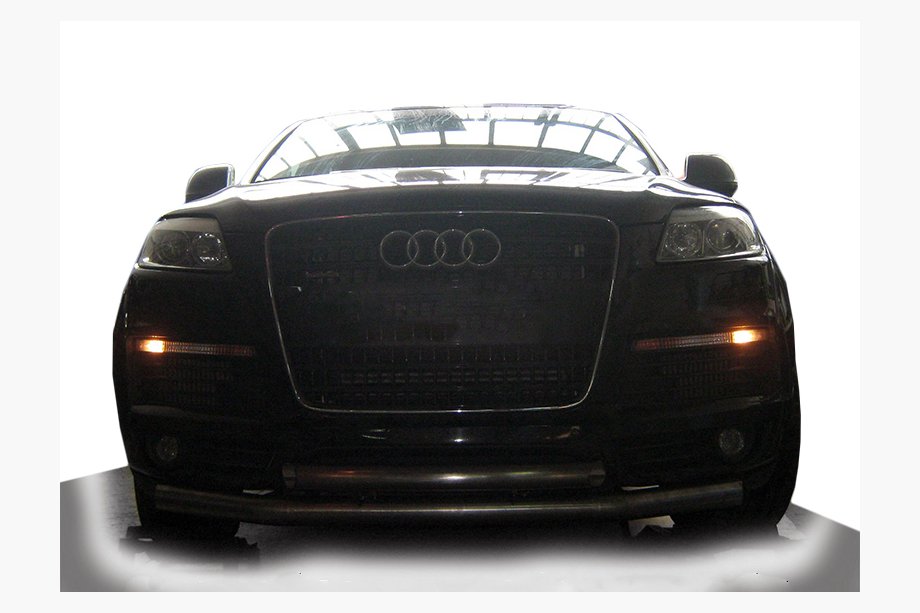 Audi Q5 2008–2017 Sprednji zaščitni lok ST014 (nerjavno jeklo) Ø60/60 mm Image