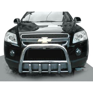 Sprednji zaščitni lok QT006 (nerj.) Chevrolet Captiva 2006–2019 fotografija 2
