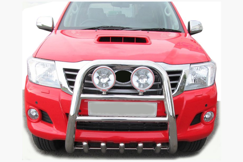 Toyota Hilux 2006–2015 Kenguru lok QT007 (nerjaveče jeklo) Image