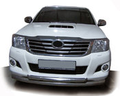 Toyota Hilux 2006–2015 Sprednji zaščitni lok ST014-1 (nerjavno jeklo) fotografija 1