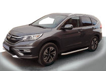 Honda CRV 2017–2022 Stranske stopnice Fullmond (2 kos, aluminij) fotografija 2
