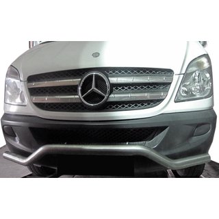 Sprednja spodnja zaščitna cev MBSP.07.F3-04.6 (nerj.) Mercedes Sprinter W906 2006–2018 fotografija 4