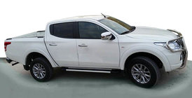 Fiat Fullback 2016– Stranske stopnice Duru (2 kos, aluminij) fotografija 3