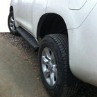Toyota Land Cruiser Prado 150 2009–2023 OEM bočne stopnice (2 kos, aluminij) fotografija 4