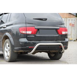 Zadnji zaščitni lok AK007 (nerjavno jeklo) SsangYong Kyron 2005–2014 fotografija 3