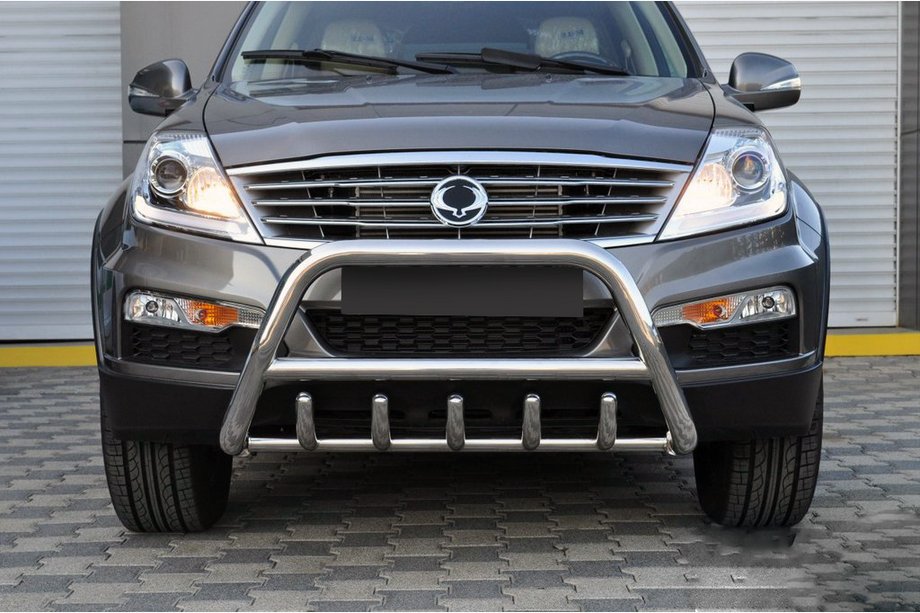 SsangYong Rexton I 2001–2017 Prednji zaščitni lok WT003 (nerjaveče jeklo) Image