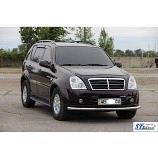 Sprednji zaščitni lok ST008 (nerjavno jeklo) SsangYong Rexton I 2001–2017 fotografija 2