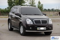 SsangYong Rexton I 2001–2017 Sprednji zaščitni lok ST008 (nerjavno jeklo) fotografija 2