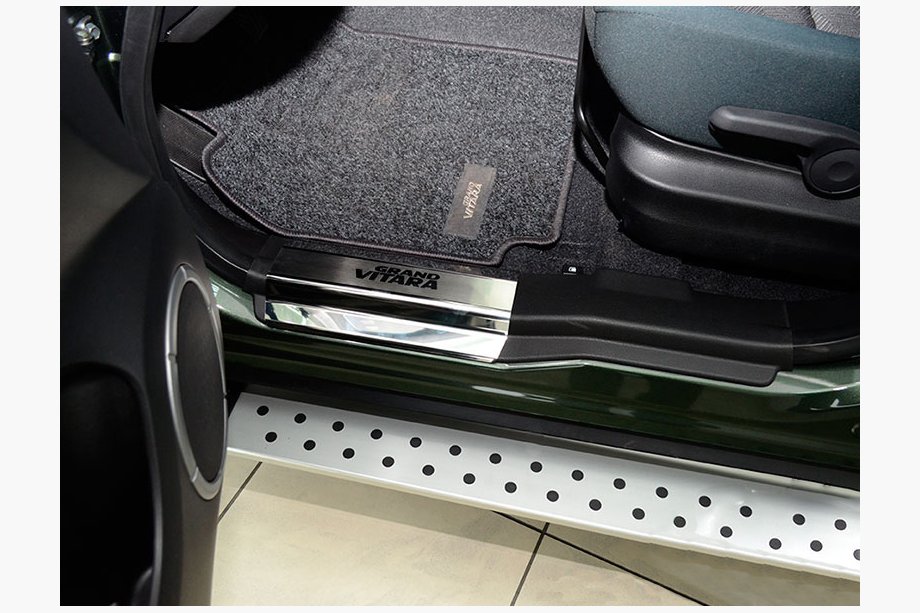 Suzuki Grand Vitara 2005–2017 Natanika Premium letve pragov (4 kosi, nerjavno jeklo) Image