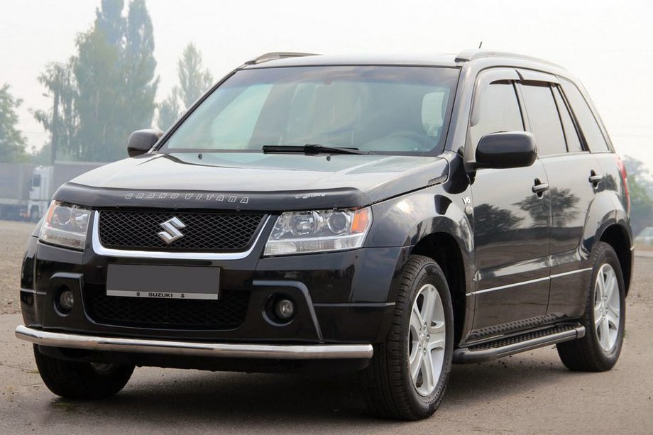 Suzuki Grand Vitara 2005–2017 Sprednji zaščitni lok ST008 (nerjavno jeklo) Image