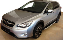 Subaru Outback 2009–2014 Stranski pragovi Fullmond (2 kosa, aluminij) fotografija 3