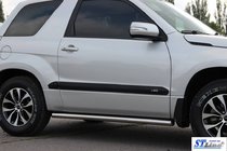 Suzuki Grand Vitara 2005–2017 Stranske cevi BB001 (2 kos, nerjavno jeklo) fotografija 7