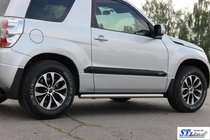 Suzuki Grand Vitara 2005–2017 Stranske cevi BB001 (2 kos, nerjavno jeklo) fotografija 8