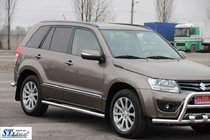 Suzuki Grand Vitara 2005–2017 Stranske cevi BB001 (2 kos, nerjavno jeklo) fotografija 3