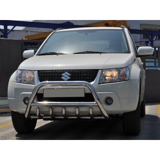 Prednji zaščitni lok WT003 (nerjavno jeklo) Suzuki Grand Vitara 2005–2017