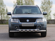 Suzuki Grand Vitara 2005–2017 Sprednja zaščitna cev ST015 (nerjavno jeklo) fotografija 1