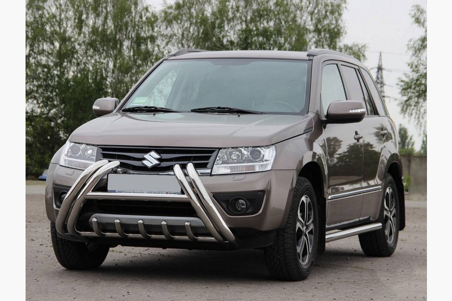 Suzuki Grand Vitara 2005–2017 Sprednji zaščitni lok iz poliuretana (visok) Image