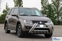 Suzuki Grand Vitara 2005–2017 Sprednji zaščitni lok iz poliuretana (visok) fotografija 2
