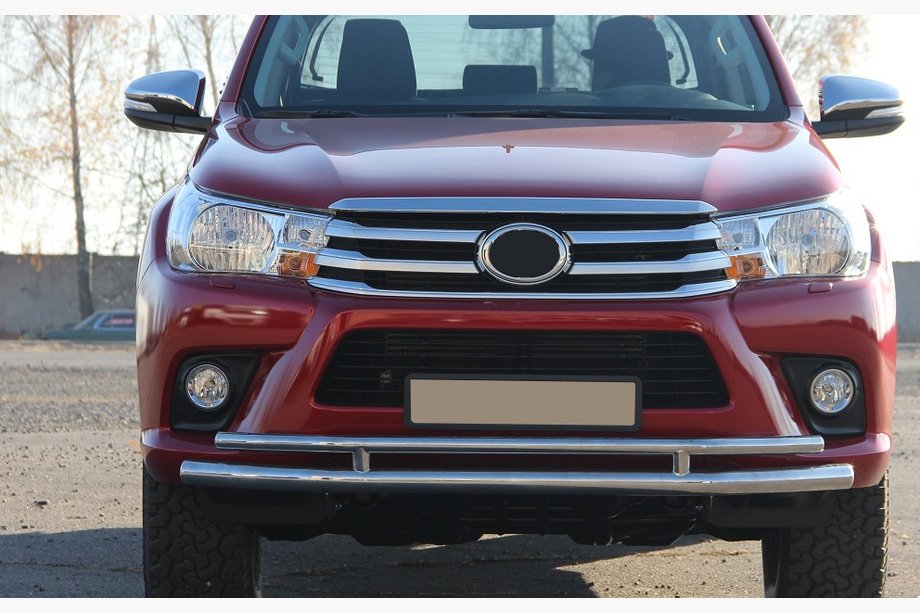 Toyota Hilux 2015– Sprednji zaščitni lok ST018 (nerjavno jeklo) Fotografija 6