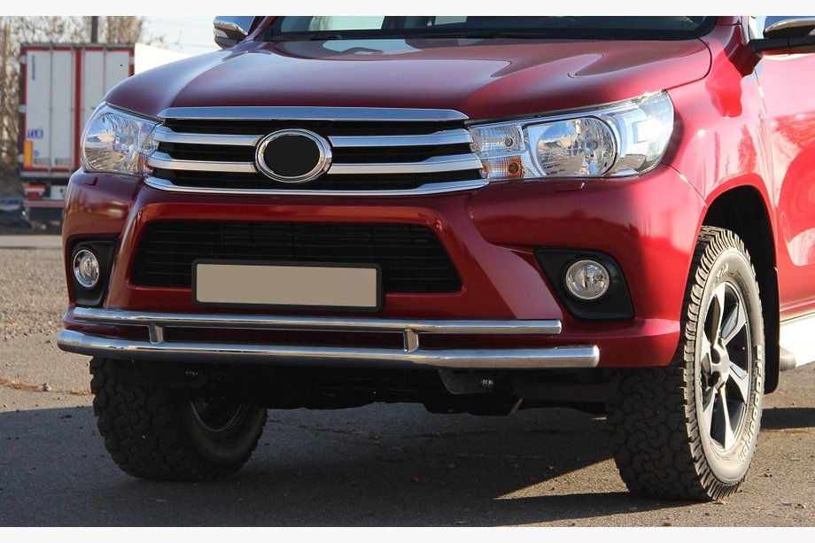 Toyota Hilux 2015– Sprednji zaščitni lok ST018 (nerjavno jeklo) Fotografija 8