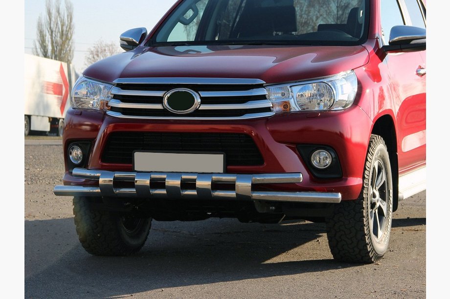 Toyota Hilux 2015– Sprednji zaščitni lok ST015 (nerjaveče jeklo) Image