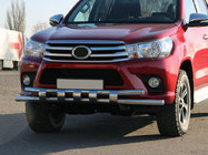 Toyota Hilux 2015– Sprednji zaščitni lok ST015 (nerjaveče jeklo) fotografija 1